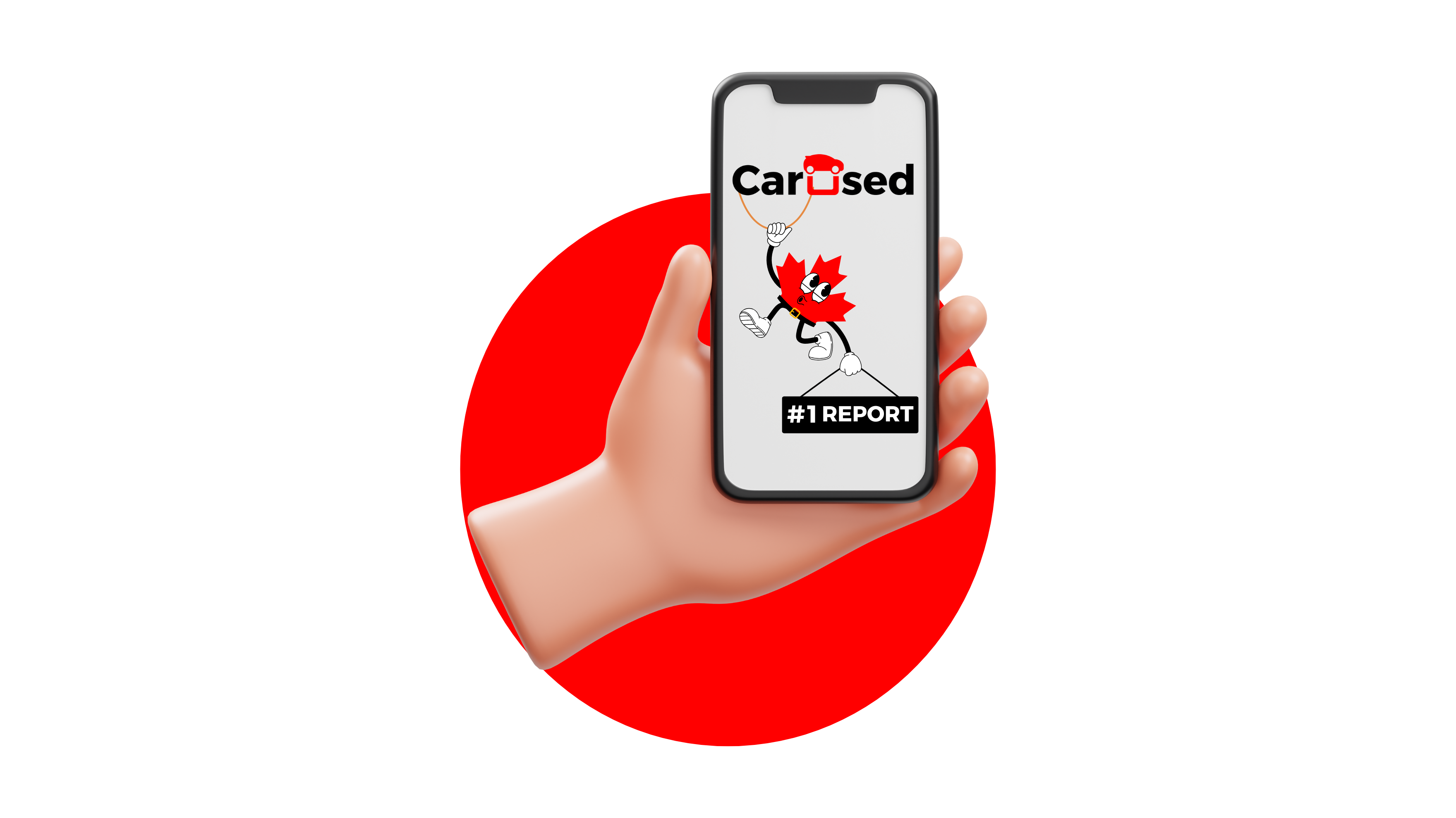 Phone with CarUsed app